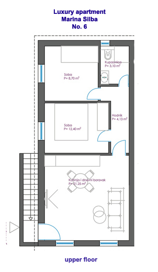 Marina Silba No. 6 floor plan
