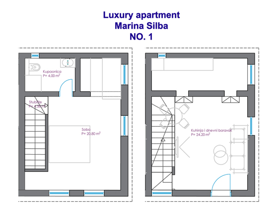 Marina Silba No. 1 floor plan