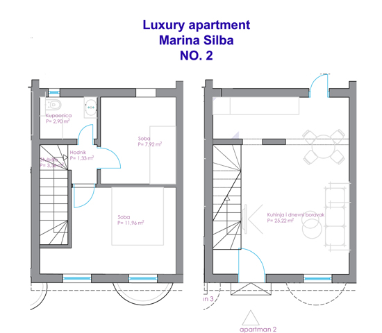 Marina Silba No. 2 floor plan