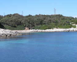 Nozdre bay on Silba island