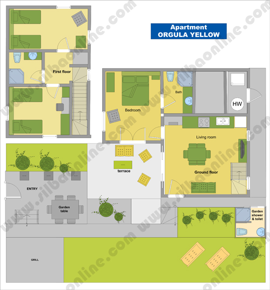 Orgula Garden — apartment plan
