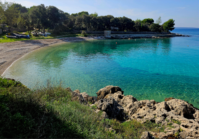 Pocukmarak beach on Silba island